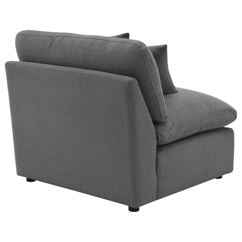 Hobson Transitional Upholstered Armless Chair