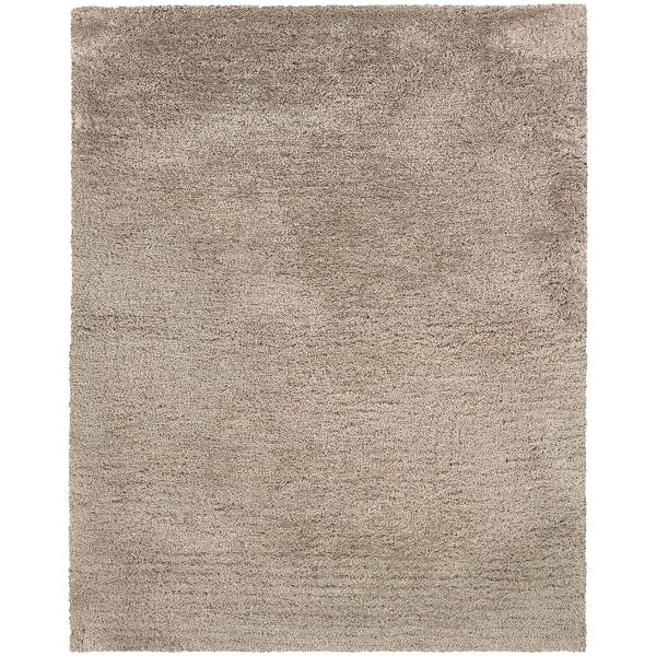 slide 2 of 29, Style Haven Swann Indoor Plush Hand-made Shag Area Rug 10' x 13' - Silver - Rectangle