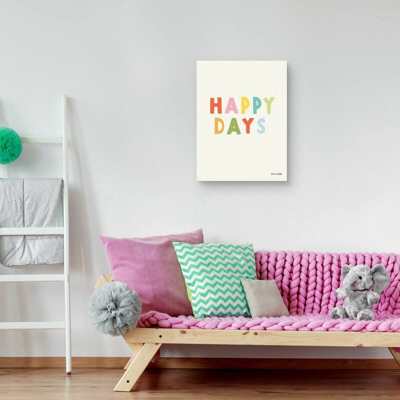 Happy Days Canvas Art Print