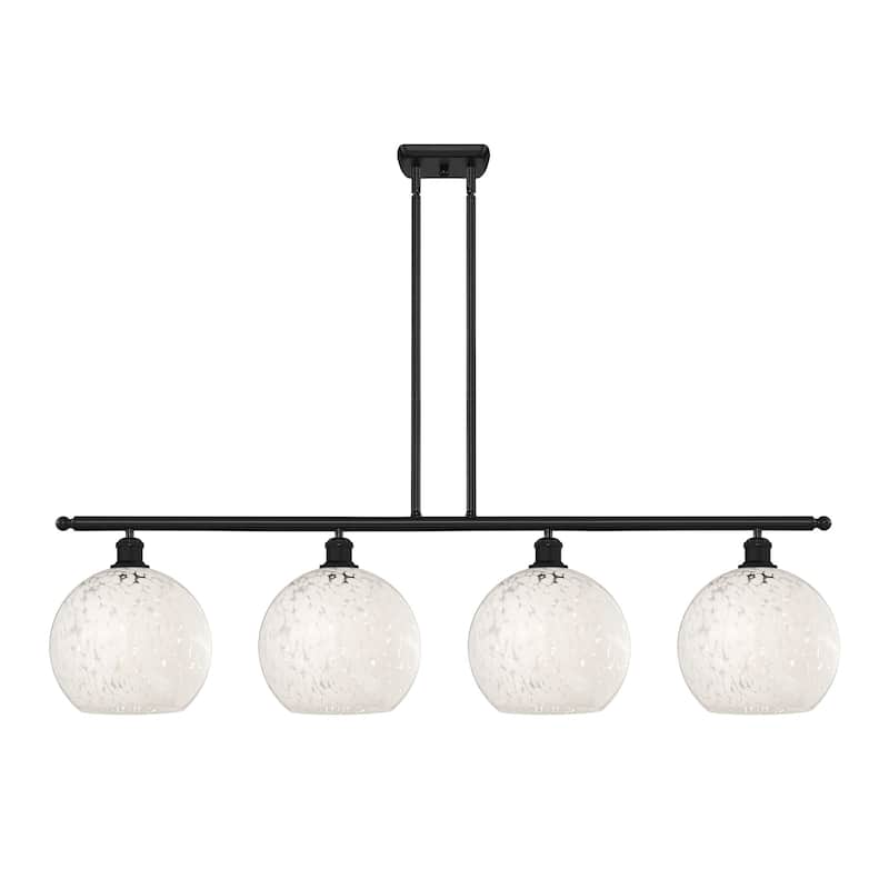 Innovations Lighting 516-4I-13-49-White Mouchette-Indoor Pendant White
