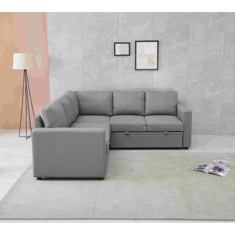 3 - Piece Upholstered Corner Sectional