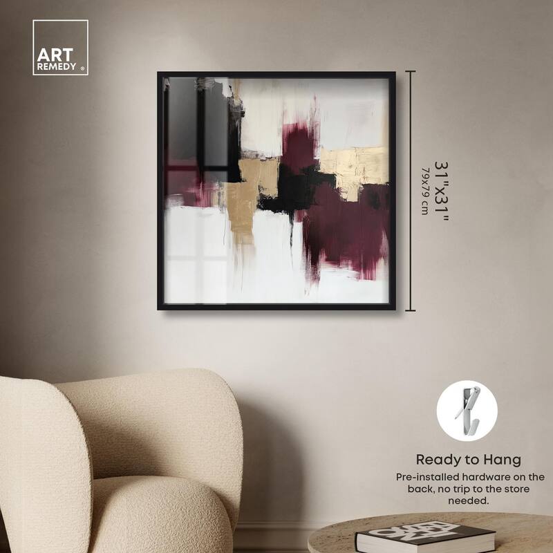 Golden Dusk III Shadowbox by Art Remedy