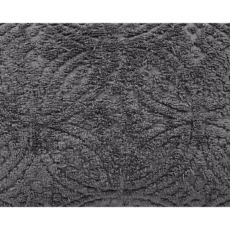Better Trends Wedding Ring 100% Cotton Soft & Plush Chenille Tufted Bedspread - Loop Design, Machine Washable & Tumble Dry Safe