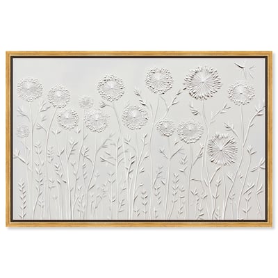 Floral Lace II Canvas by Art Remedy