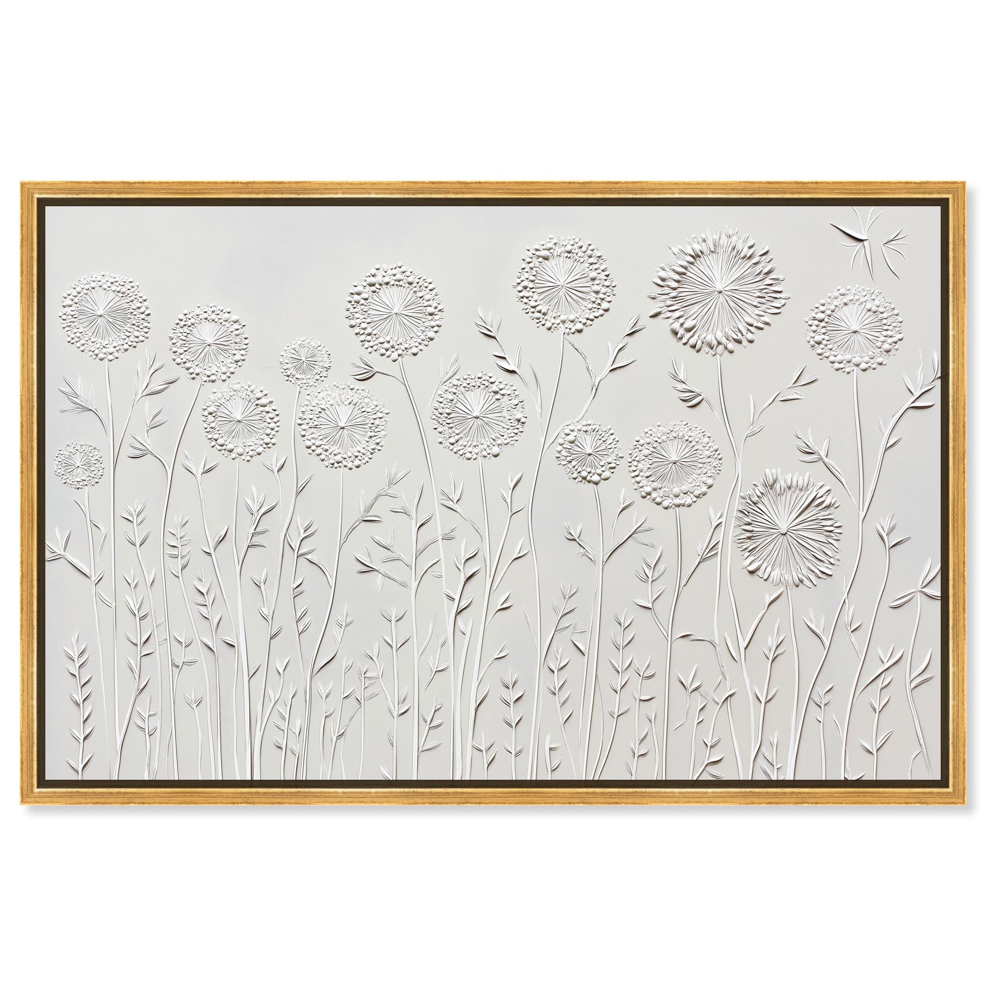 Floral Lace II Canvas by Art Remedy