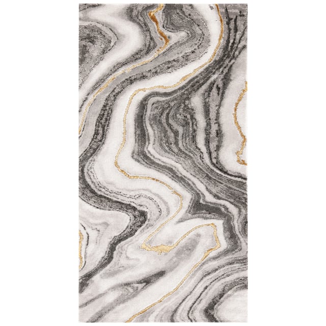 SAFAVIEH Craft Clytie Modern Abstract Marble Pattern Rug