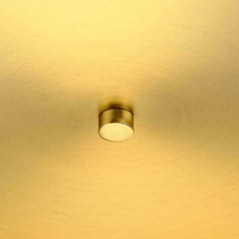 Canopy Kit 15-1 2" Round for Up to 3 Pendants - Brushed Bronze - 15.5 in x 15.5 in x 1.37 in