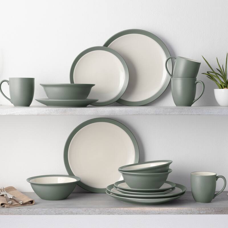 Noritake Colorwave 16-Piece Curve Dinnerware Set, Service For 4