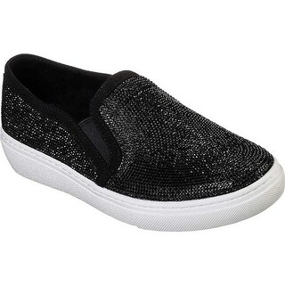 womens black slip on shoes