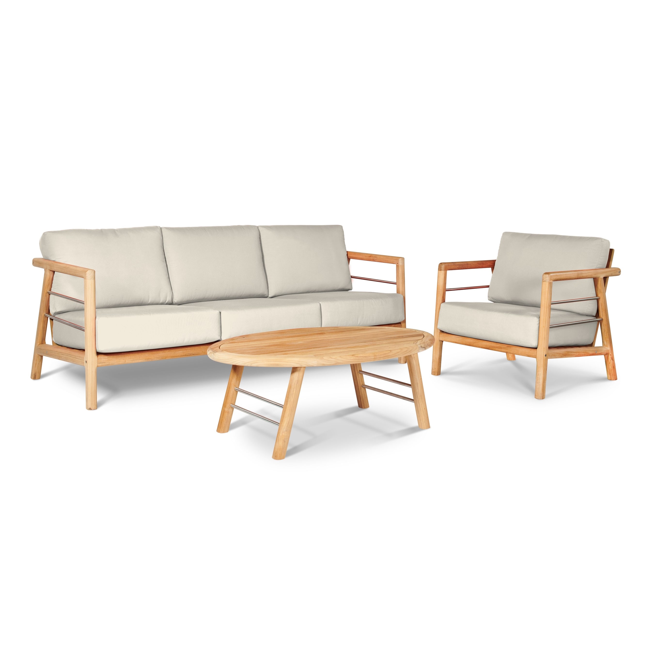 Teak deep seating new arrivals set