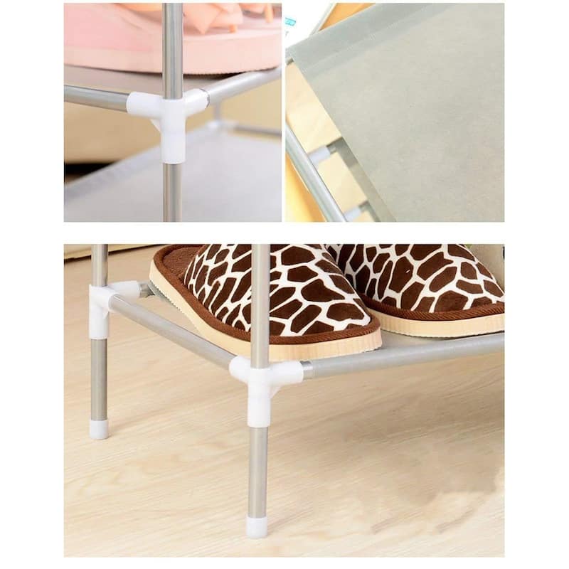 3 Tier Shoe Rack Storage Organizer Cabinet Shelf