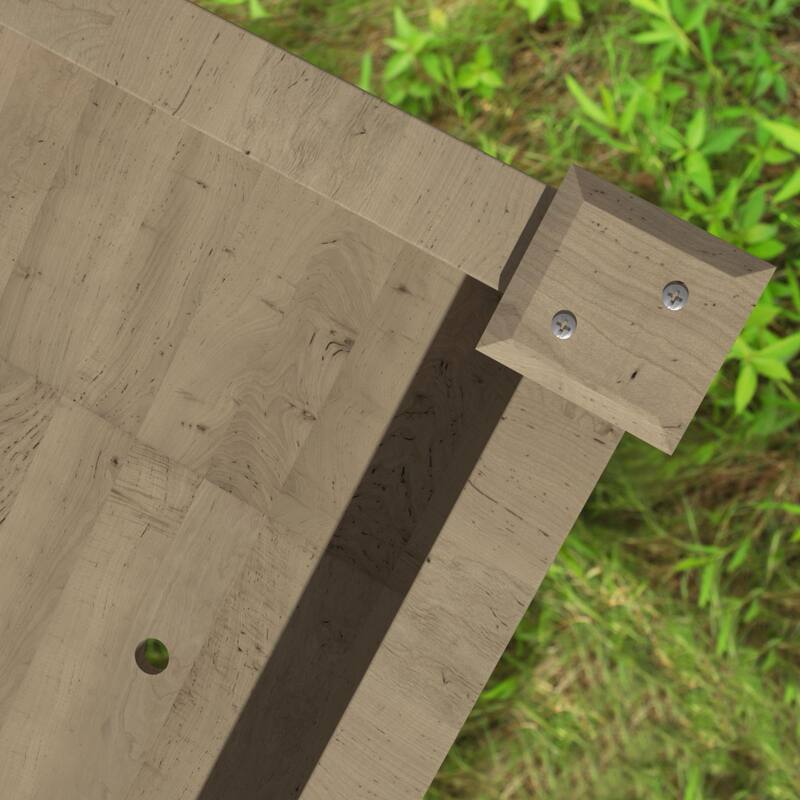 VEIKOUS Wood Raised Garden Bed with Wheels & Storage Shelf, Outdoor Elevated Planter Box