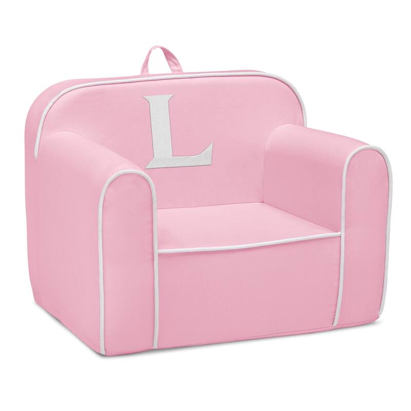 Delta Children Personalized Monogram Cozee Chair - Customize with Letter L