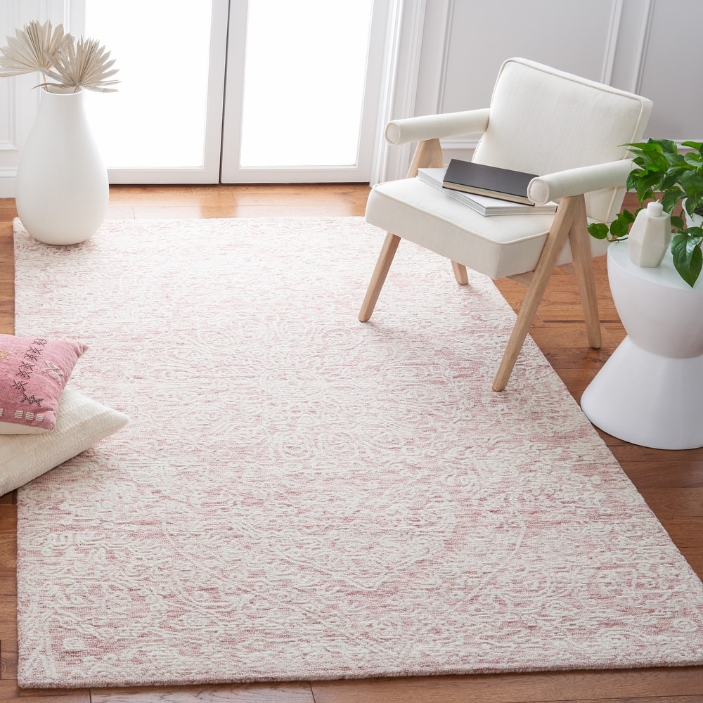 SAFAVIEH Handmade Metro Cyndee French Country Wool Rug