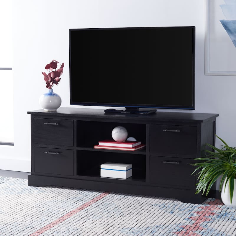 SAFAVIEH Filbert 4-Drawer TV Media Stand (50-inch Flat Screen TV) - 47" W x 16" D x 20" H