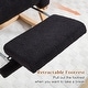 preview thumbnail 103 of 105, HOMYKA Rocking Chair for Nursery with Footrest