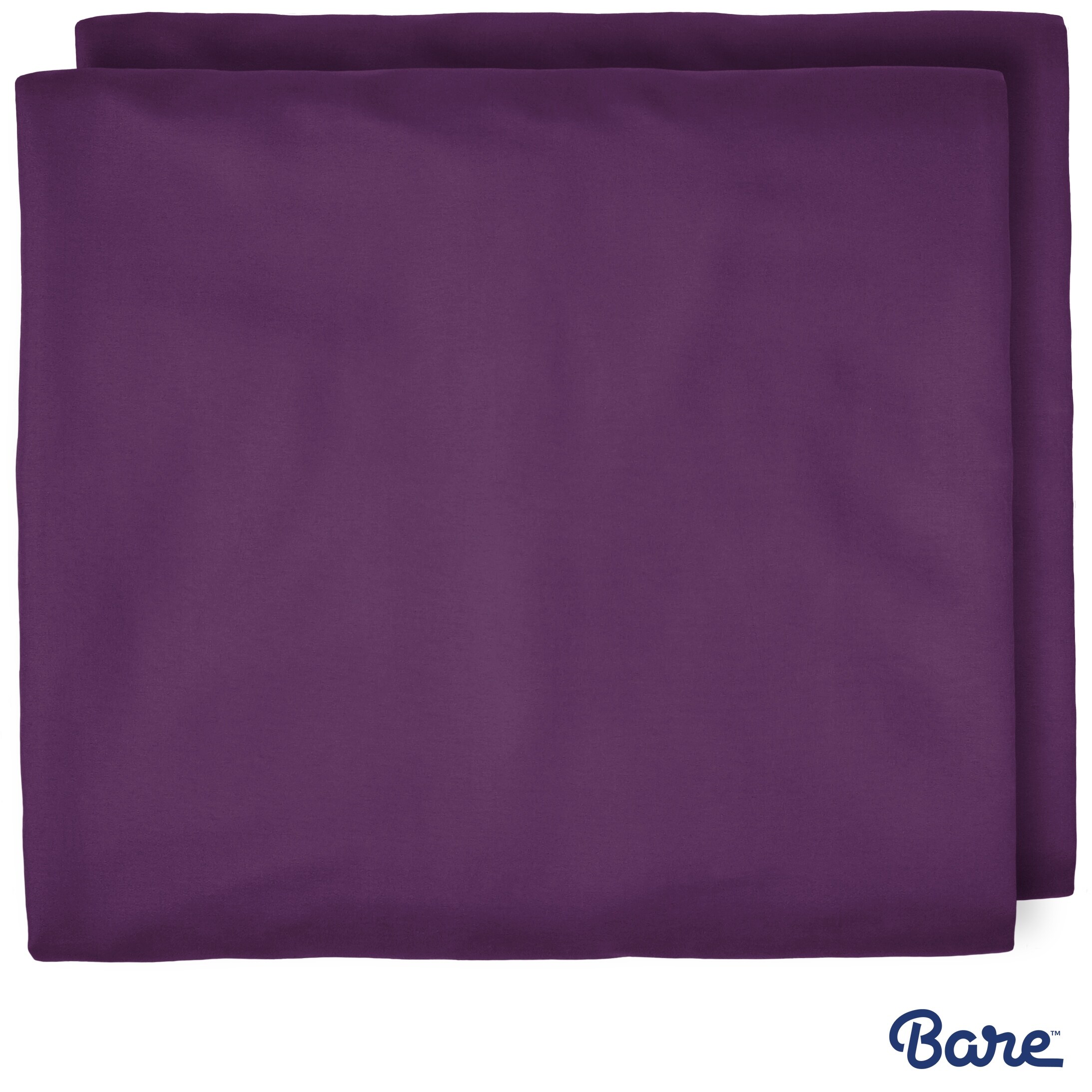 Bare Home 2-Pack Microfiber Fitted Bottom Sheets Deep Pocket 