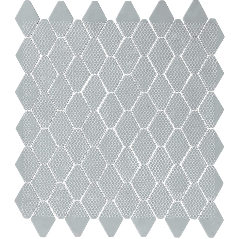 Daltile Starcastle 1.5" Elongated Hexagon Glass Wall Mosaic (15 PC Per Carton) (13.28 SQFT Per Carton)