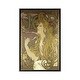 preview thumbnail 1 of 10, iCanvas "JOB Rolling Papers Advertisement, 1896" by Alphonse Mucha Framed Silver - 40x26