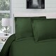 preview thumbnail 56 of 89, Superior 100-percent Egyptian Cotton 300 Thread Count Solid Duvet Cover Set Hunter Green - California King