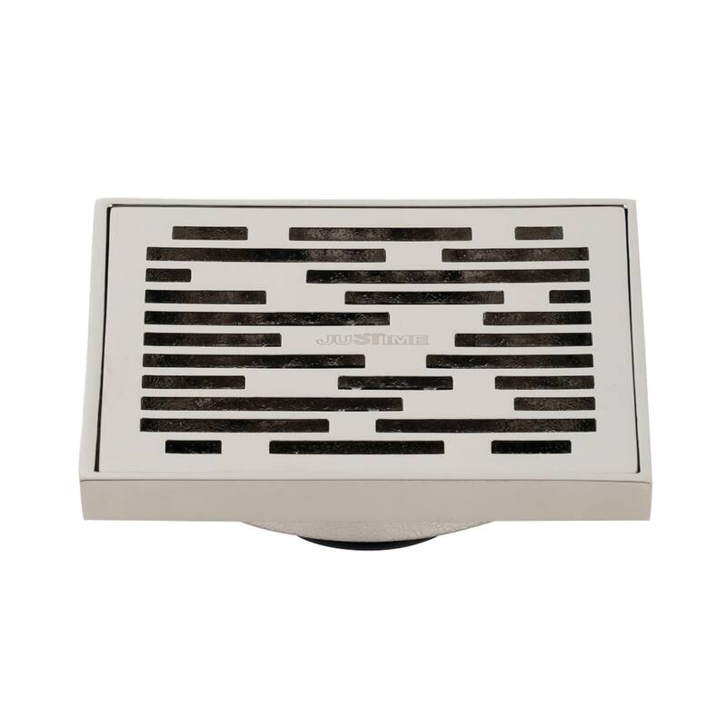 Kingston Brass Watercourse 4" Wide Transit Square Shower Drain