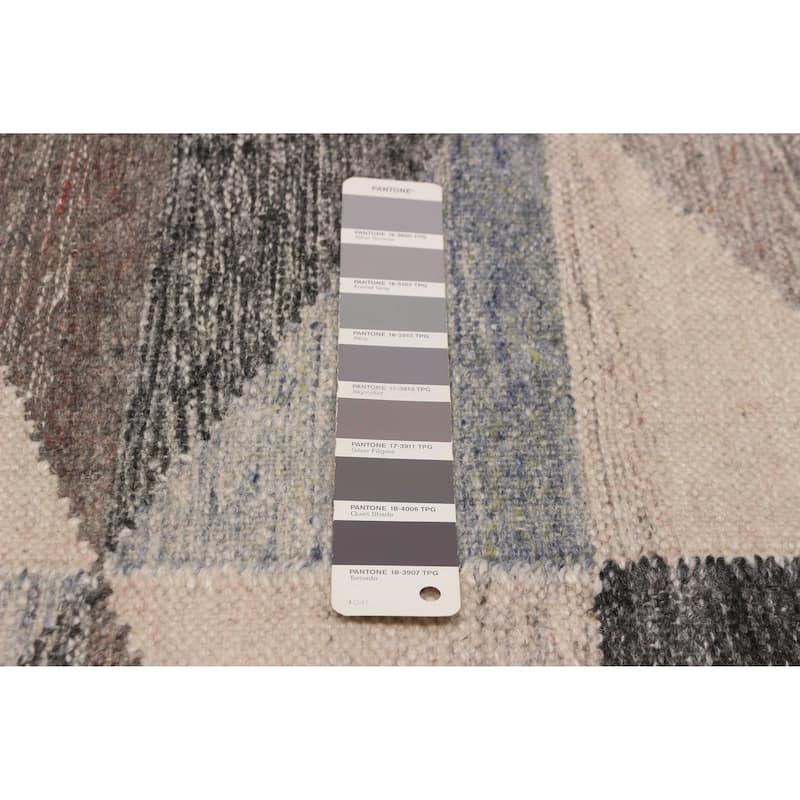 Ankara FW Grey Kilim 5'2" x 8'0" - 5'2 x 8'0