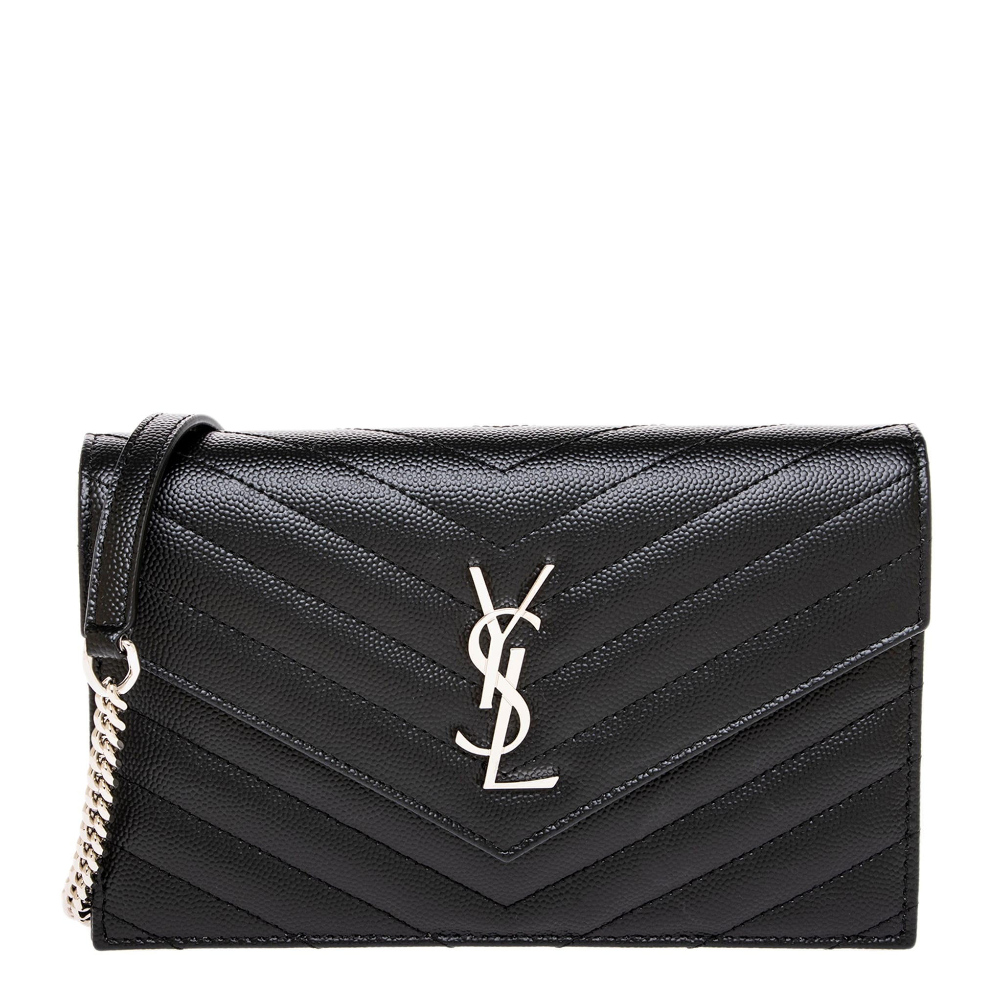 Saint Laurent Cassandre Envelope Chain Wallet