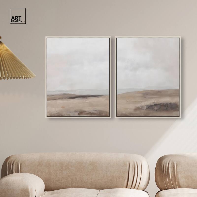 Quietude II Canvas Set of 2 by Art Remedy
