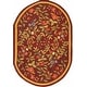 preview thumbnail 41 of 104, SAFAVIEH Handmade Chelsea Jalisa French Country Floral Wool Rug 7'6" x 9'6" Oval - Burgundy - Oval