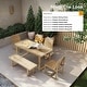 preview thumbnail 5 of 22, mopio Bruno Outdoor Dining Set