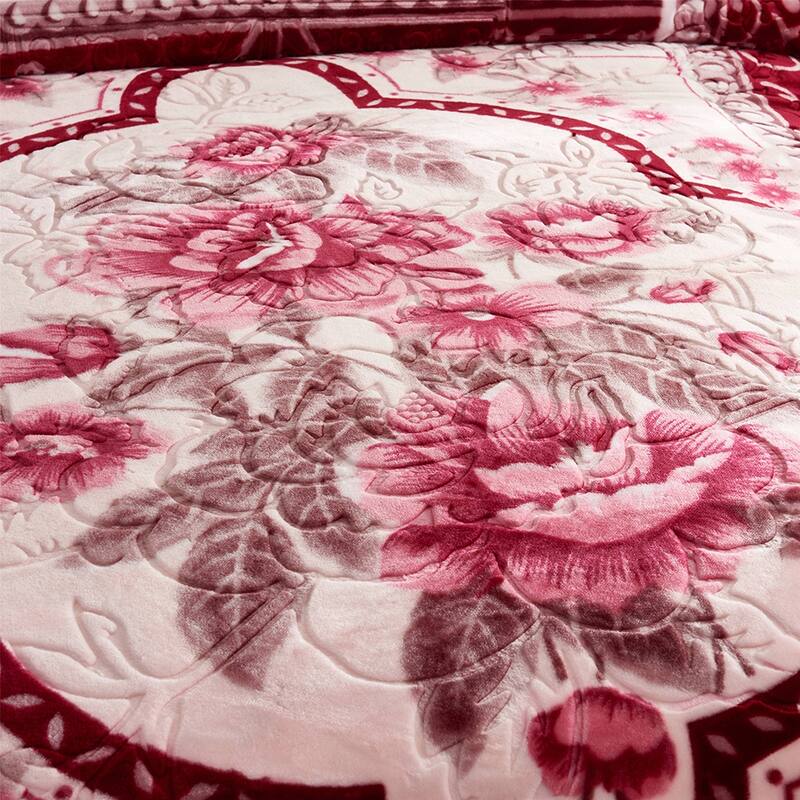 2 Ply Reversible Blanket Korean Style Mink Blanket