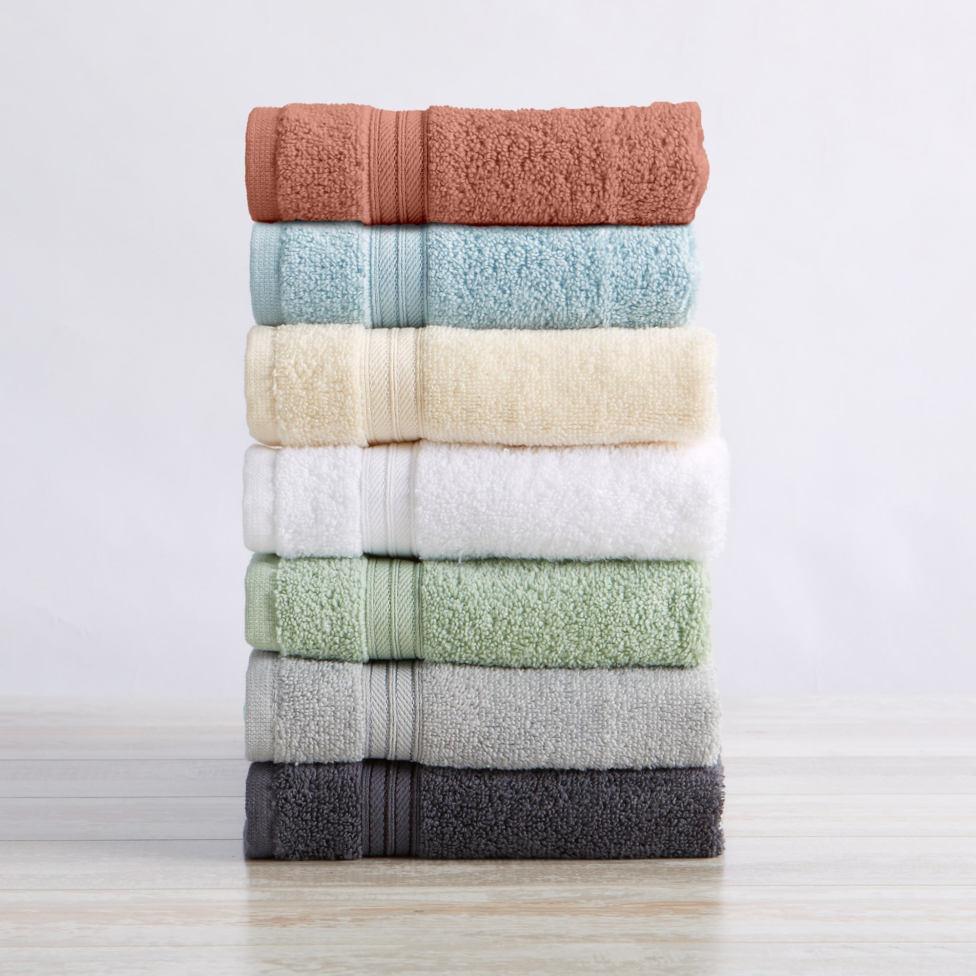 Soft Cotton Towels Home Bathroom Shower Quick Dry Thick Hand Towel Multi-colors 