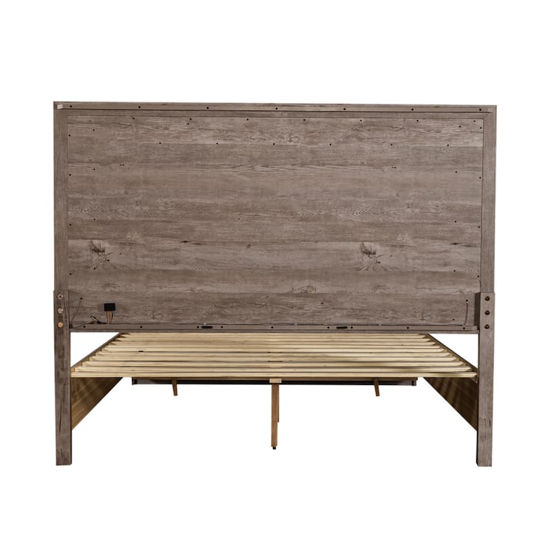 Horizons Graystone Queen Storage Bed