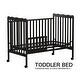 preview thumbnail 27 of 51, 3-In-1 Convertible Crib In Natural, Made Of Sustainable Pinewood, Non-Toxic Finish, Comes With Locking Wheels