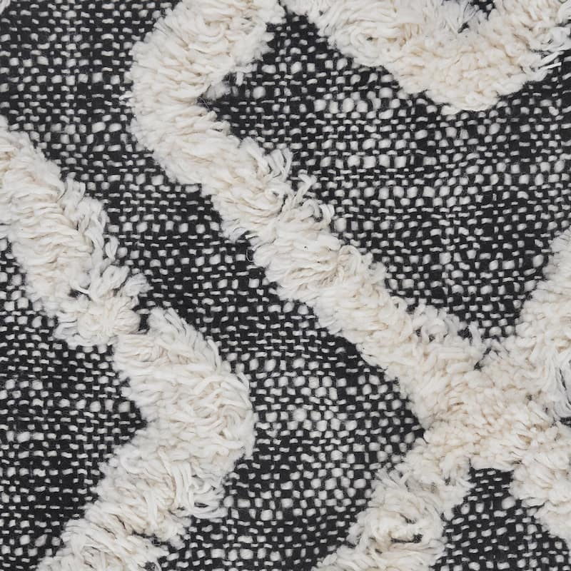 Sevita Tufted Geometric Diamond Modern Throw Pillow