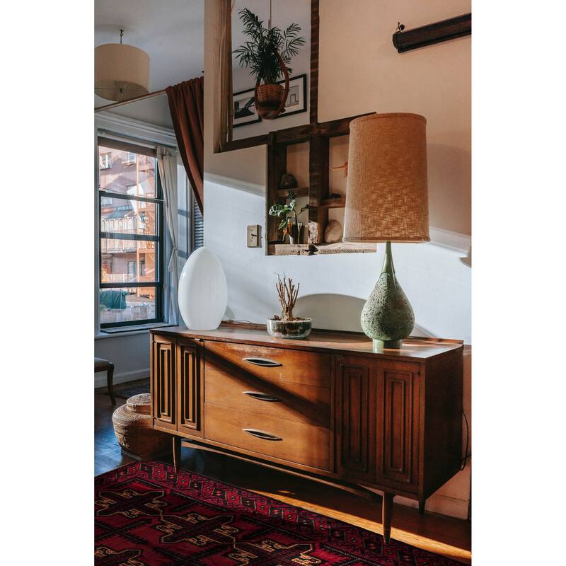 ECARPETGALLERY Hand-knotted Teimani Red Wool Rug - 3'7 x 6'4