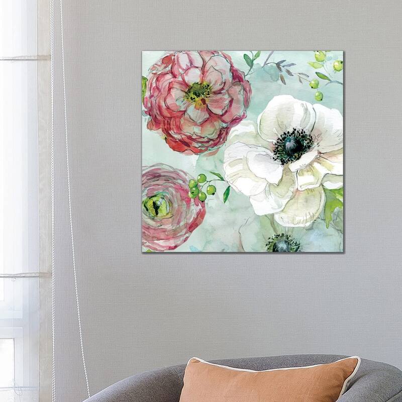 iCanvas "Asbury Garden Bloom IV" by Carol Robinson Canvas Print - 26x26x1.5