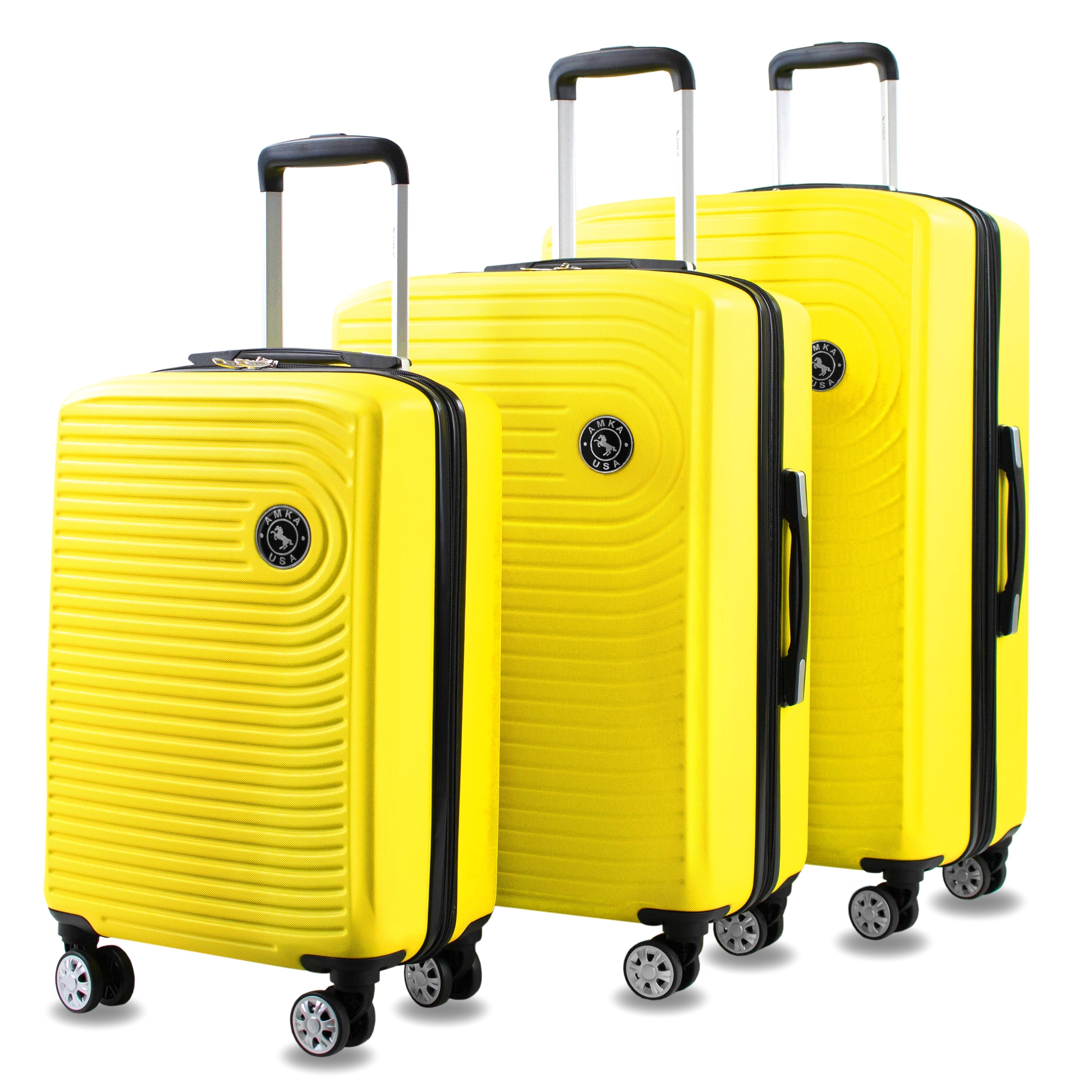 expandable spinner luggage