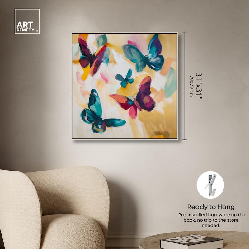 Wings in Waltz I Canvas by Art Remedy