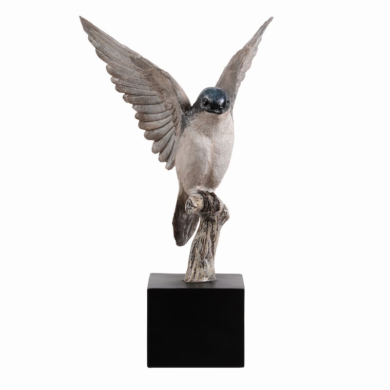 Swallow Bird On Branch Decoration - 11.25"