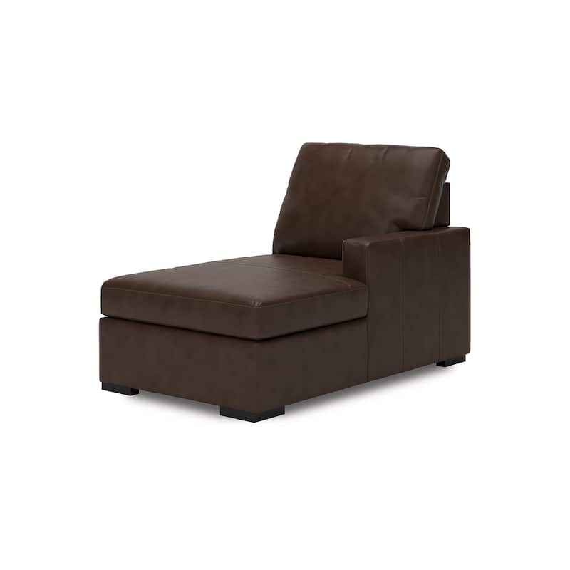Signature Design by Ashley Modern Day Dark Brown 3-Piece Sectional with Chaise