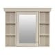 preview thumbnail 17 of 31, 36″ Modern Bathroom Vanity with Mirror Medicine Cabinet & 4-Drawer Storage Cabinet