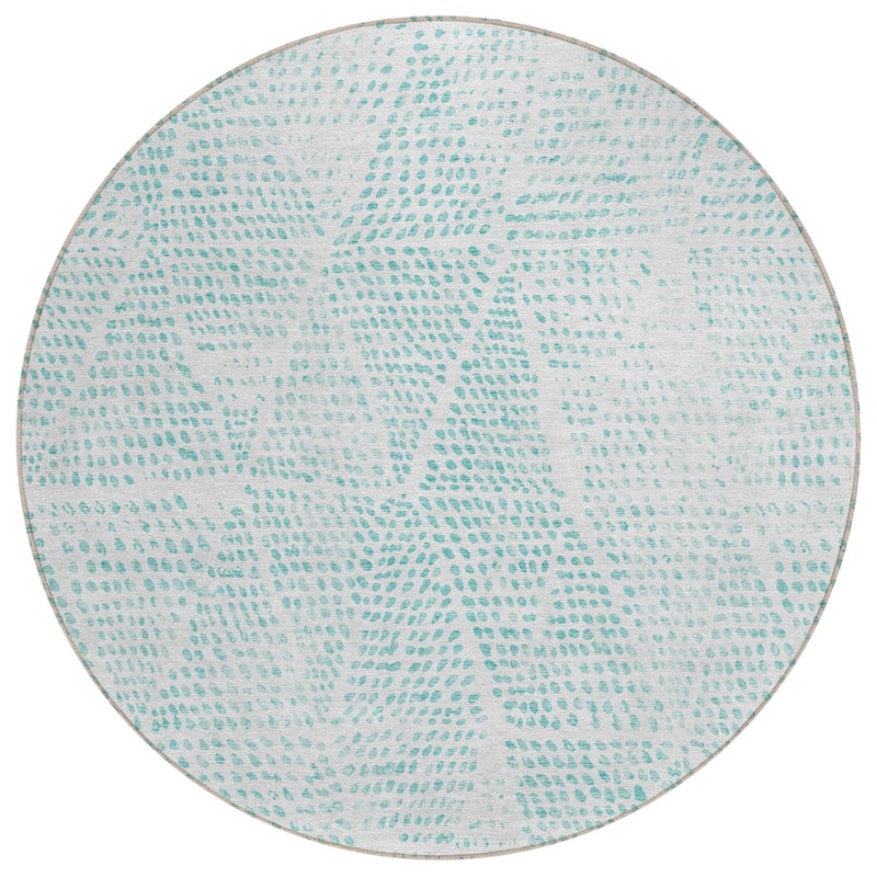 Machine Washable Indoor/ Outdoor Chantille Modern Diamonds Rug