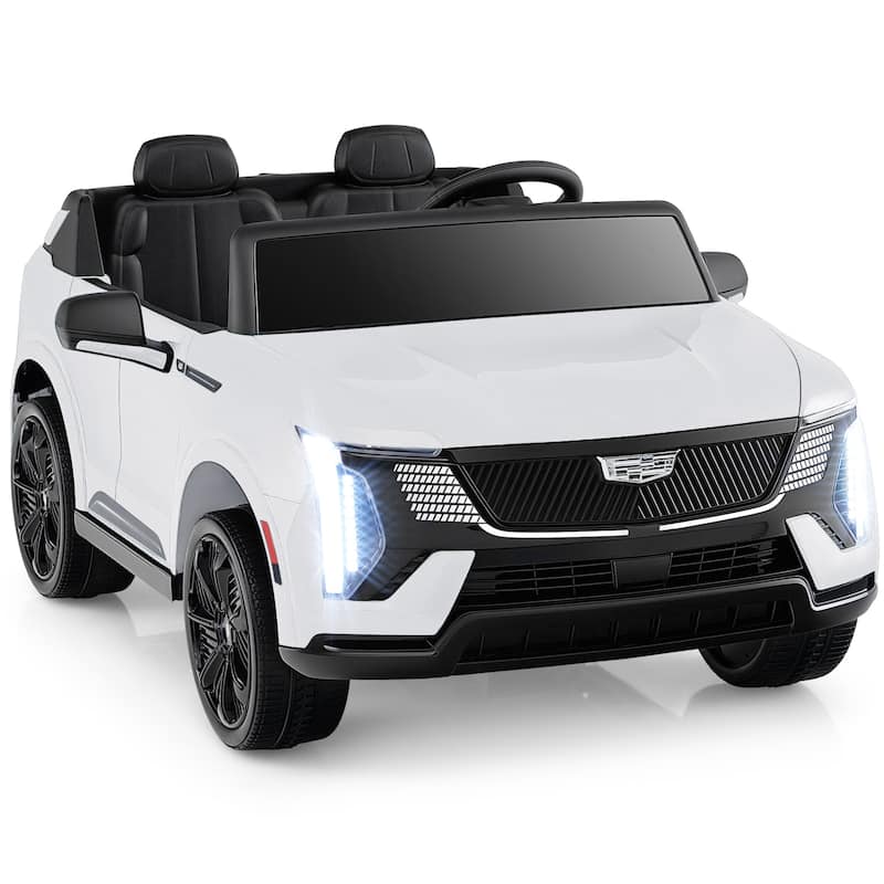 24V 2-Seater Ride On Car with Remote Control Music Lights USB and Dual 65W Motors for Kids - 31.5" (L) x 45" (W) x 21.5" (H)
