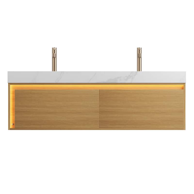 Floating Bathroom Vanity with Sinks