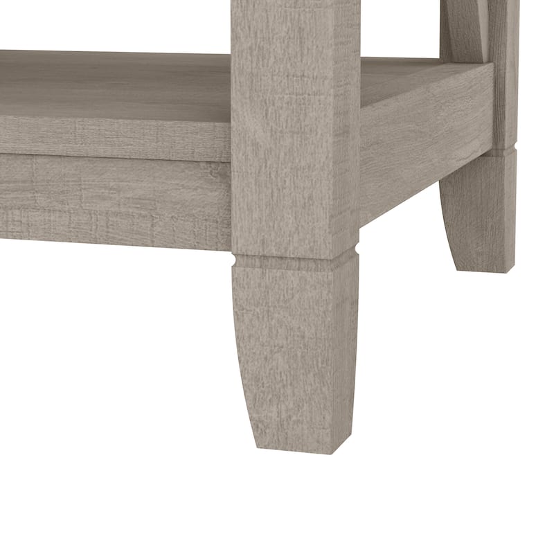 Bush Furniture Key West 6 Cube Bookcase with Adjustable Shelves
