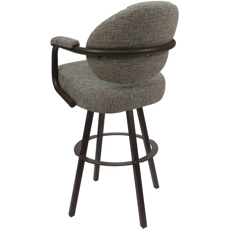 Swivel Metal Bar Stool M-70 on Warren Base