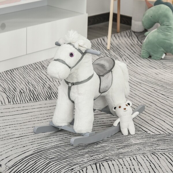 black bear rocking horse