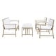 preview thumbnail 28 of 42, SAFAVIEH Outdoor Living Krissy 4-Piece Patio Set
