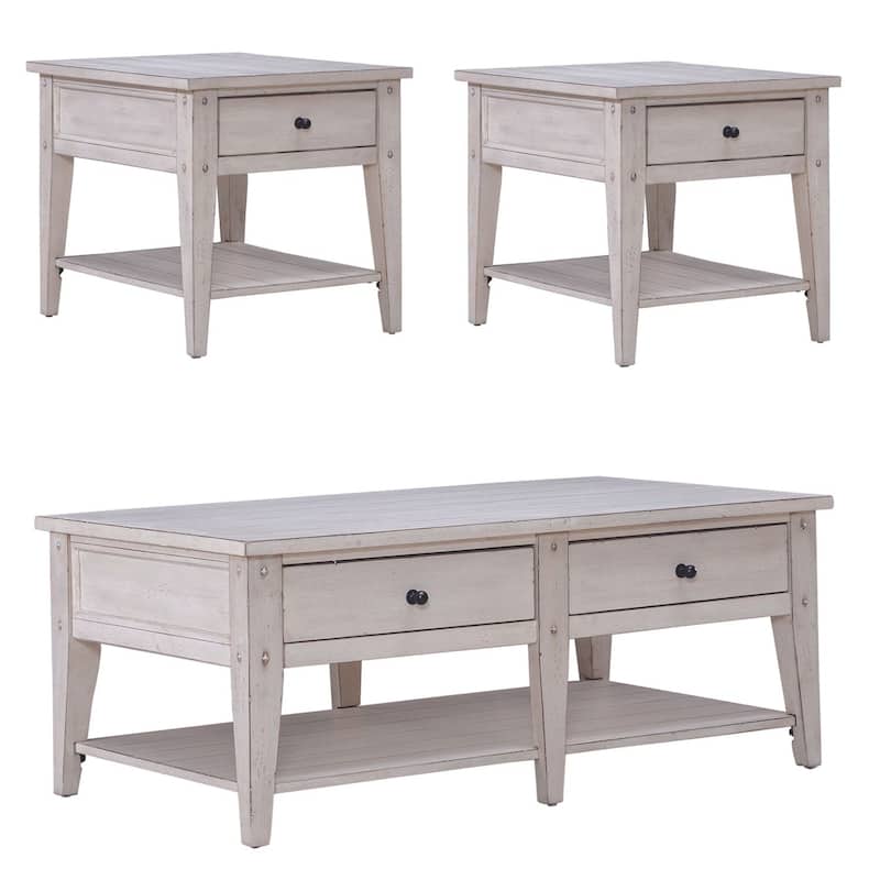 Liberty Furniture Lake House Cocktail Table, End Tables - Various Options